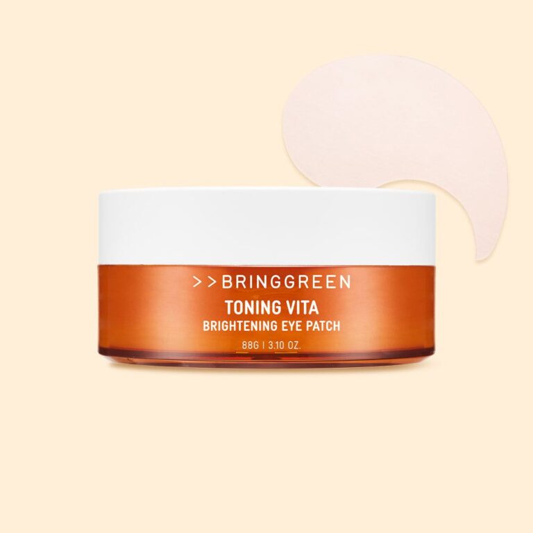 BRING GREEN Toning Vita Brightening Eye Patch 60pcs 88g - EmpressKorea