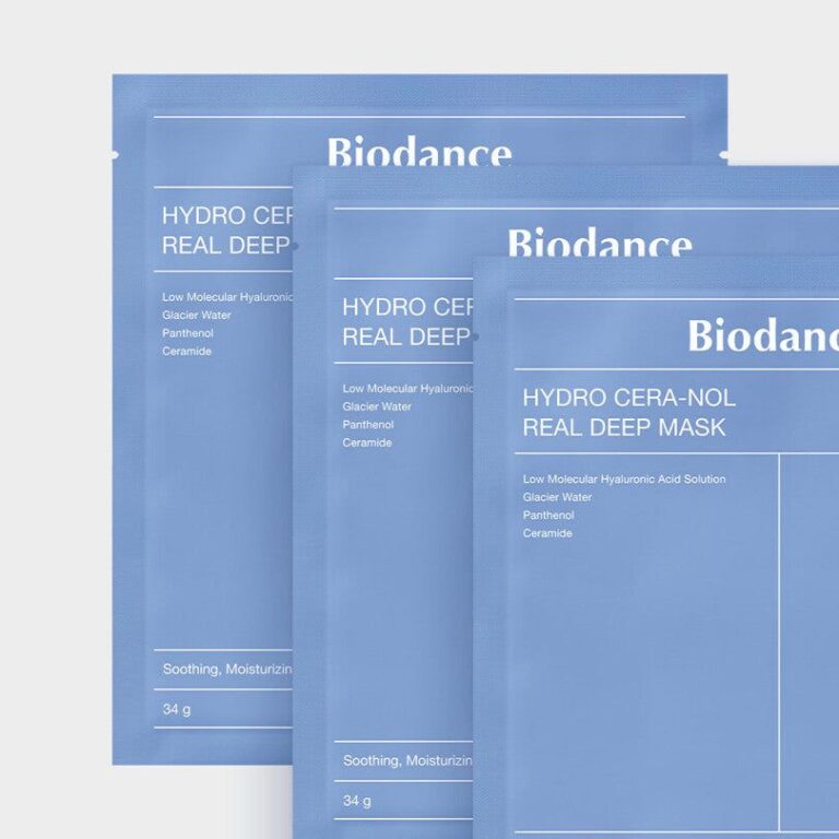 Biodance Hydro Cera-Nol Real Deep Mask Sheet 34g*4pcs - EmpressKorea