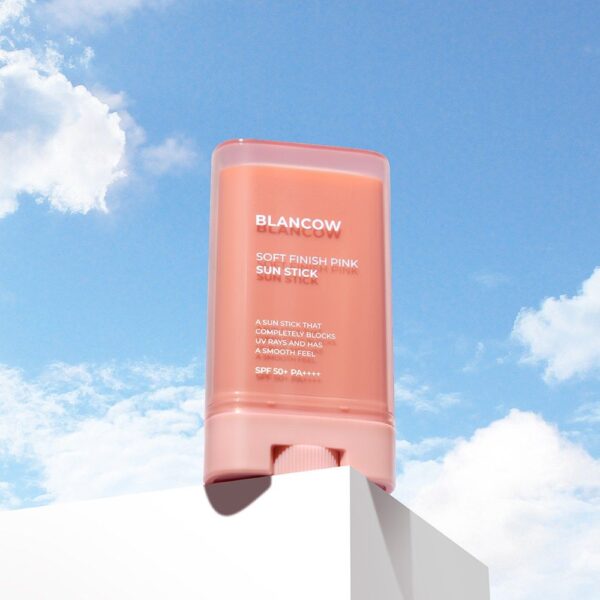 Blancow Soft Finish Pink Sun Stick SPF50+ PA++++ - EmpressKorea