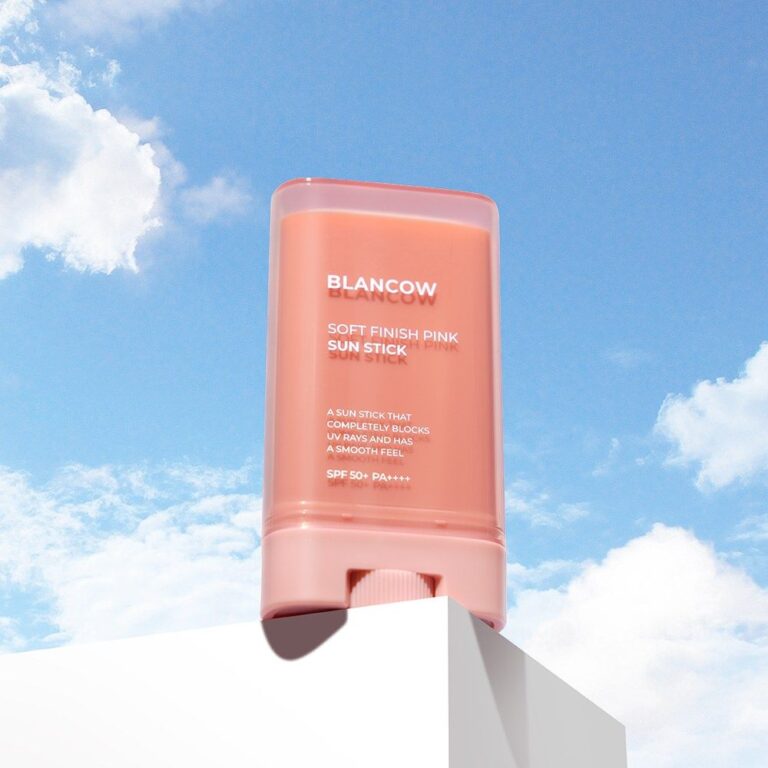 Blancow Soft Finish Pink Sun Stick SPF50+ PA++++ - EmpressKorea
