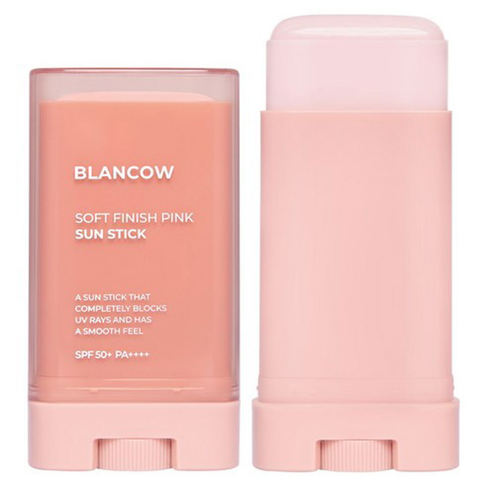 Blancow Soft Finish Pink Sun Stick SPF50+ PA++++ - EmpressKorea