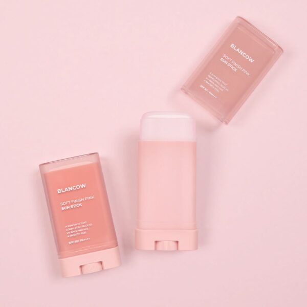 Blancow Soft Finish Pink Sun Stick SPF50+ PA++++ - EmpressKorea