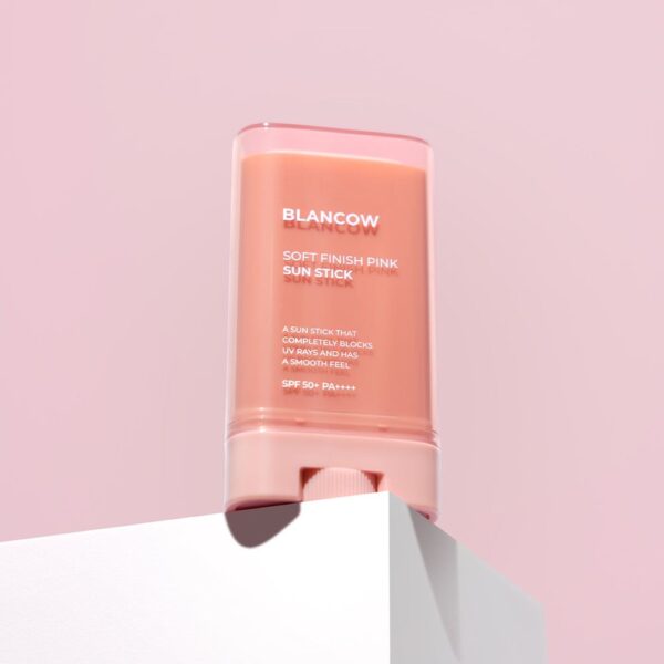 Blancow Soft Finish Pink Sun Stick SPF50+ PA++++ - EmpressKorea