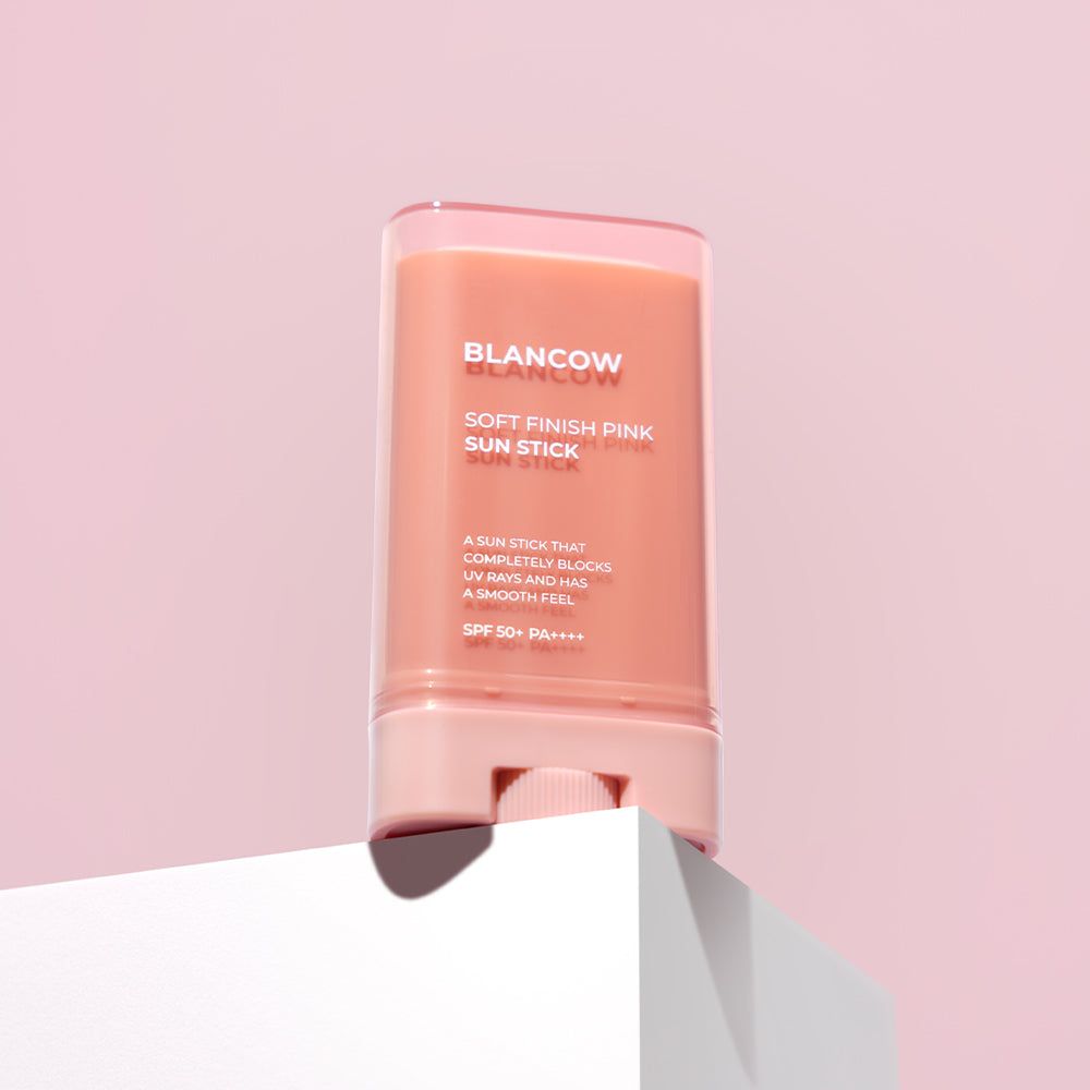 Blancow Soft Finish Pink Sun Stick SPF50+ PA++++ - EmpressKorea