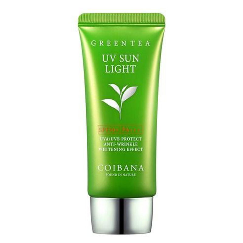 COIBANA GREEN TEA SUN CREAM SPF50+ PA+++ 60ml - EmpressKorea