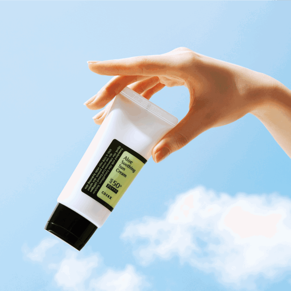 COSRX Aloe Soothing Sun Cream SPF50 PA+++, 50ml - EmpressKorea