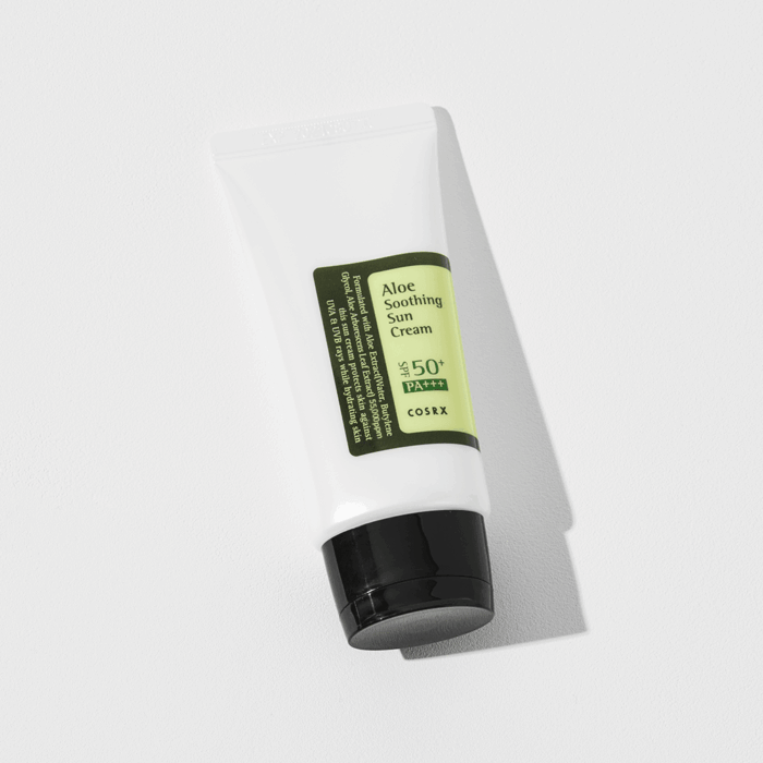 COSRX Aloe Soothing Sun Cream SPF50 PA+++, 50ml - EmpressKorea