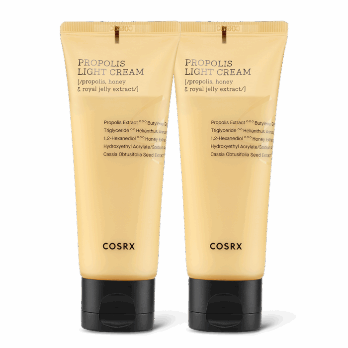 COSRX Full Fit Propolis Light Cream (Tube type) 65ml*2ea - EmpressKorea