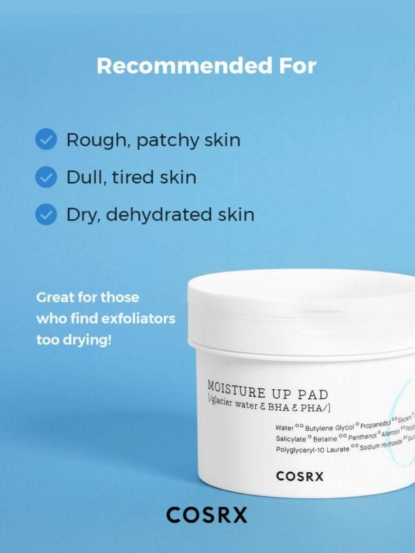 COSRX One Step Moisture Up Pad 140ml 70 sheets - EmpressKorea