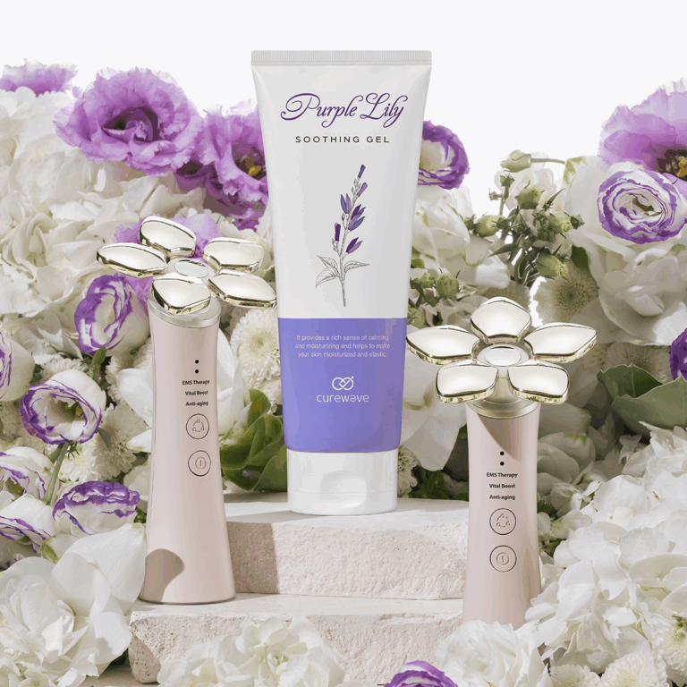 Curewave Purple Lily Soothing Gel 200ml - EmpressKorea