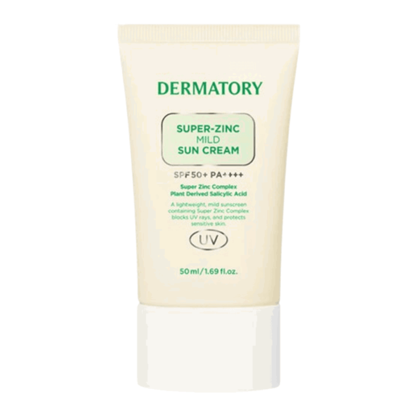 DERMATORY Pro Trouble Super Zinc Mild Sun Cream Set SPF 50+ PA++++ (50ml+31ml) - EmpressKorea