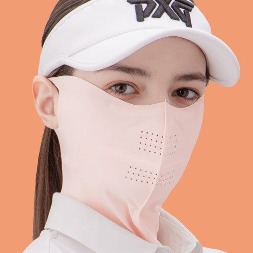 [Dermatology Development] Modelo Golf Mask UV Protection Women’s Bicycle Hiking Mask Long Neck - EmpressKorea