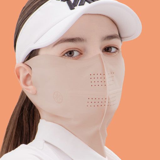[Dermatology Development] Modelo Golf Mask UV Protection Women’s Bicycle Hiking Mask Long Neck - EmpressKorea