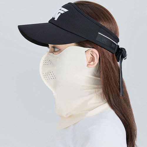 [Dermatology Development] Modelo Golf Mask UV Protection Women’s Bicycle Hiking Mask Long Neck - EmpressKorea