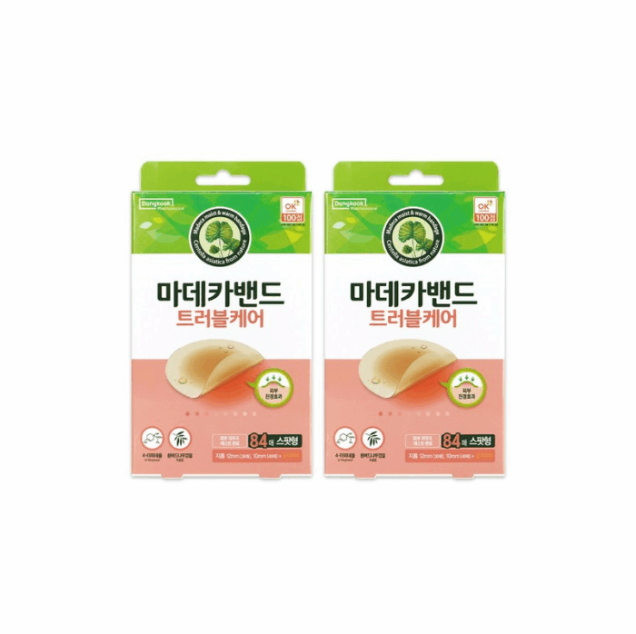 Dongkook Pharmaceutical Madeca Band Spot Type 84 patches x 2 boxes - EmpressKorea