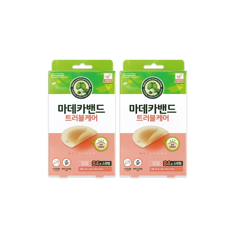 Dongkook Pharmaceutical Madeca Band Spot Type 84 patches x 2 boxes - EmpressKorea