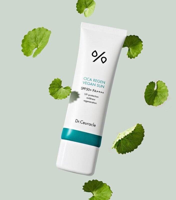 Dr.Ceuracle Cica Regen Vegan Sun SPF 50+ PA++++ 50ml - EmpressKorea