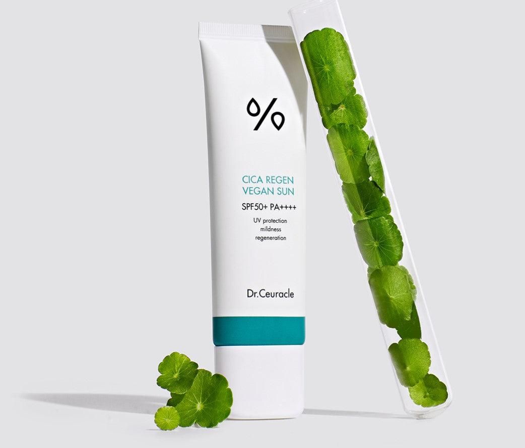 Dr.Ceuracle Cica Regen Vegan Sun SPF 50+ PA++++ 50ml - EmpressKorea