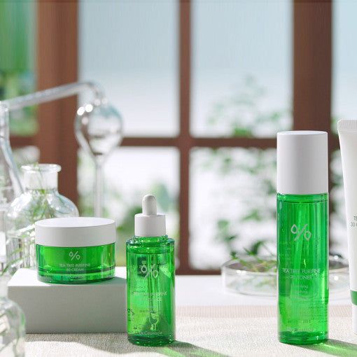 Dr.Ceuracle Tea tree 3 types SET (Toner + Essence + Cream) - EmpressKorea