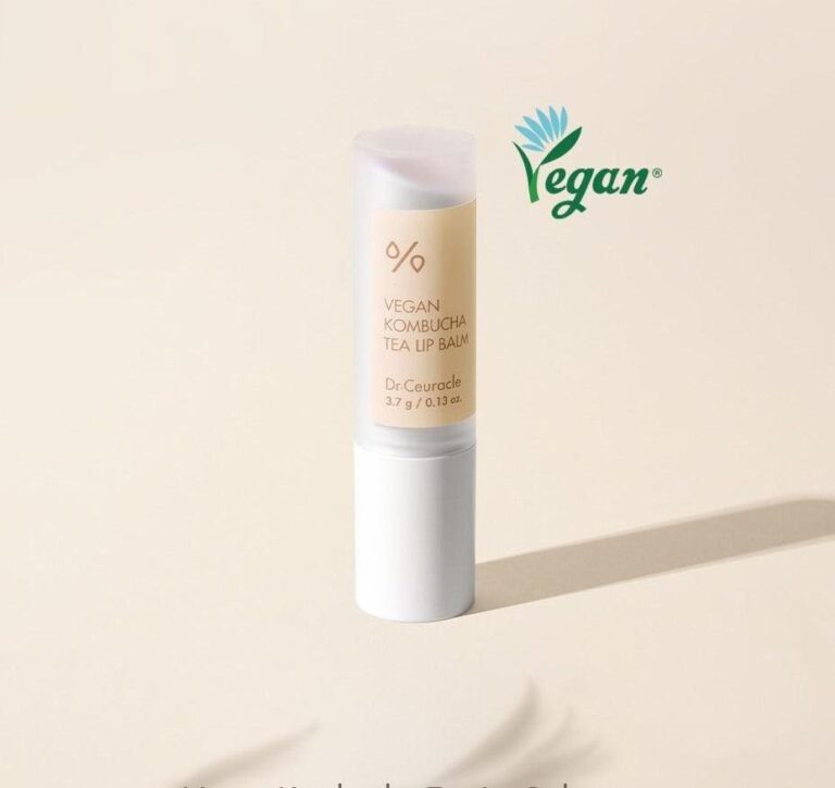 Dr.Ceuracle Vegan Kombucha Tea Lip Balm 3.7g - EmpressKorea