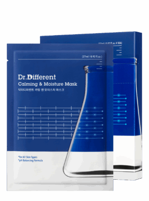 Dr.Different Calming & Moisture Mask 27ml*5pack - EmpressKorea