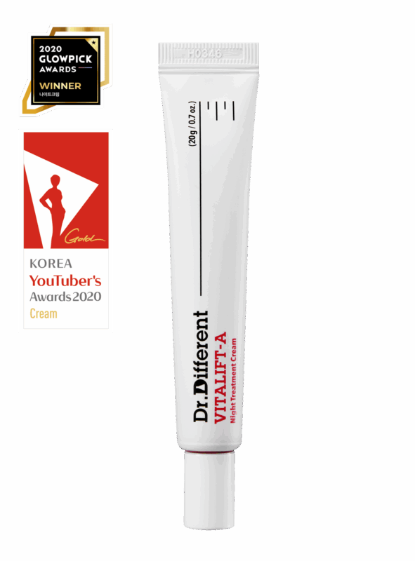 Dr.Different VITALIFT-A Night Treatment Cream 20g - EmpressKorea