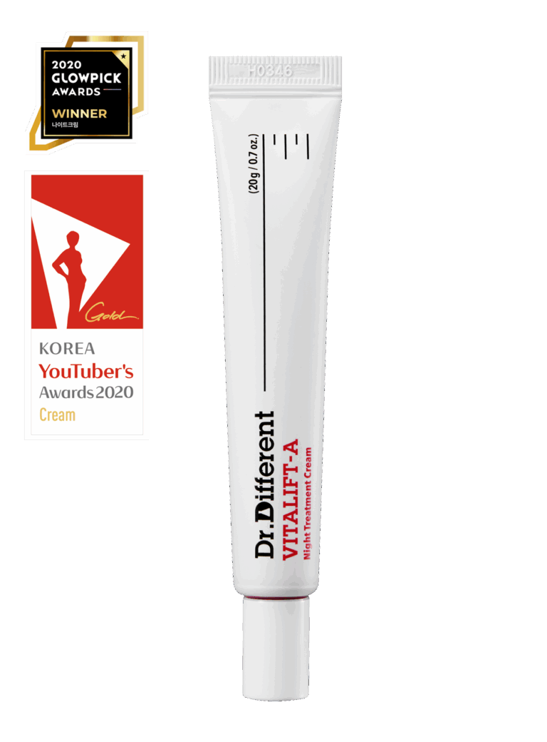 Dr.Different VITALIFT-A Night Treatment Cream 20g - EmpressKorea