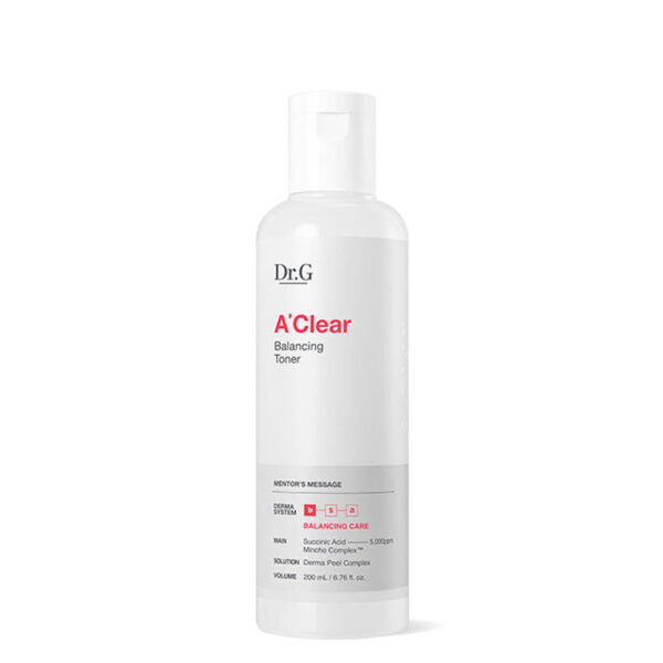Dr.G A'Clear Balancing Toner 200ml - EmpressKorea
