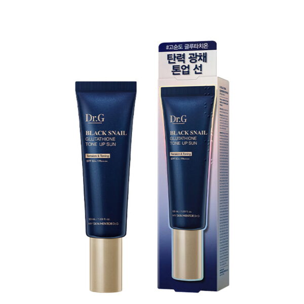 Dr.G Black Snail Glutathione Tone Up Sun 50ml - EmpressKorea