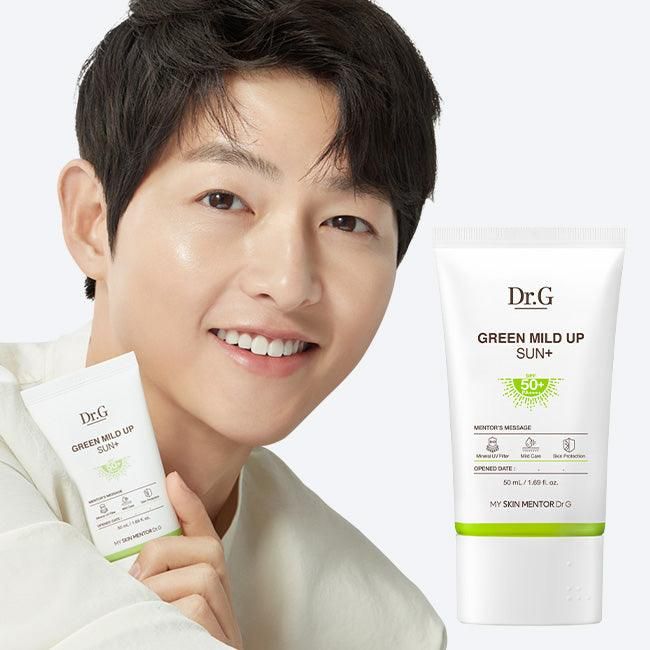 Dr.G Green Mild Up Sun+ SPF 50+ PA++++ 50ml - EmpressKorea