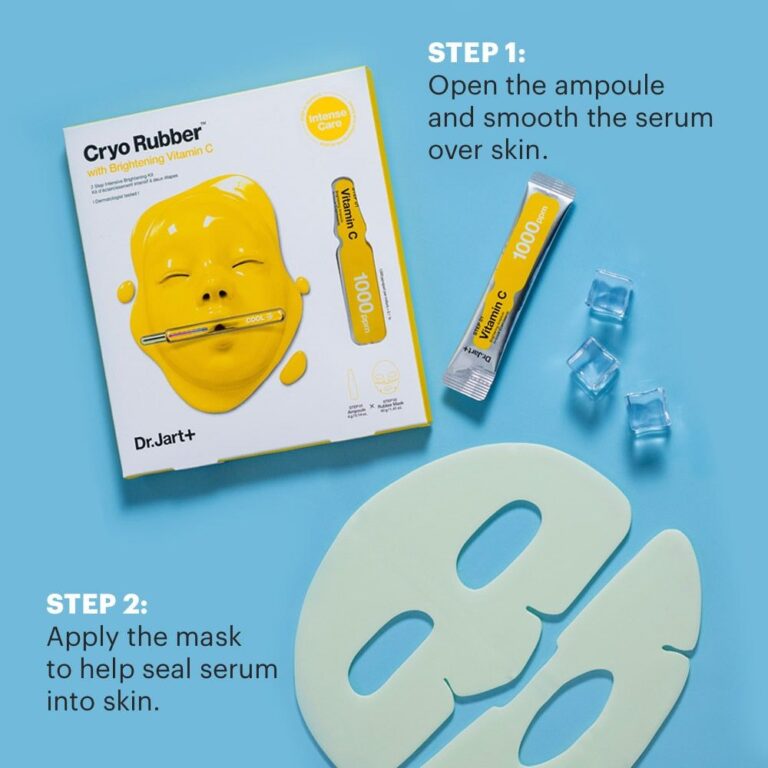 Dr.Jart+ Cryo Rubber™ Brightening Mask 2pcs - EmpressKorea