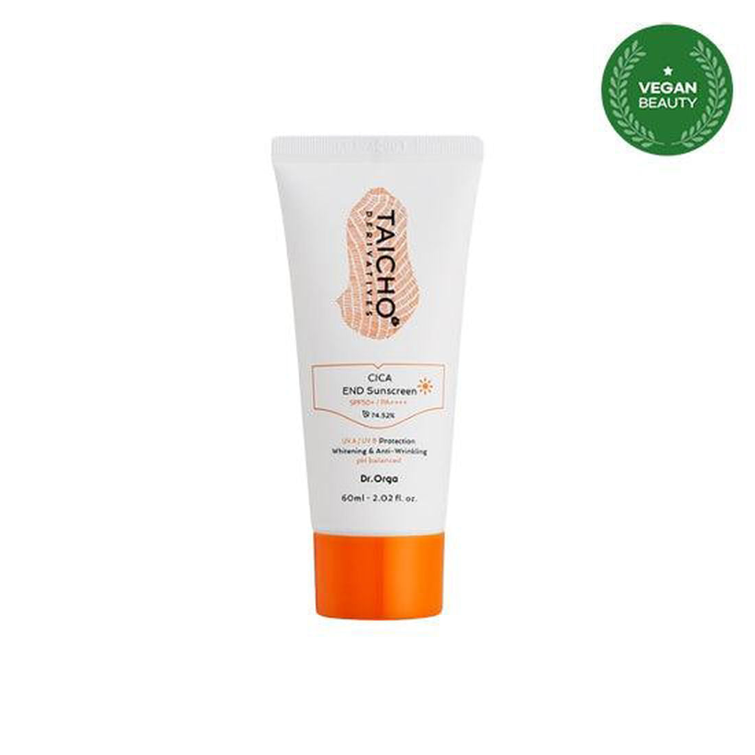 Dr.Orga TAICHO Cica End Sunscreen SPF 50+ PA++++ 60ml - EmpressKorea
