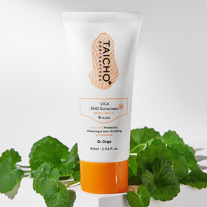 Dr.Orga TAICHO Cica End Sunscreen SPF 50+ PA++++ 60ml - EmpressKorea