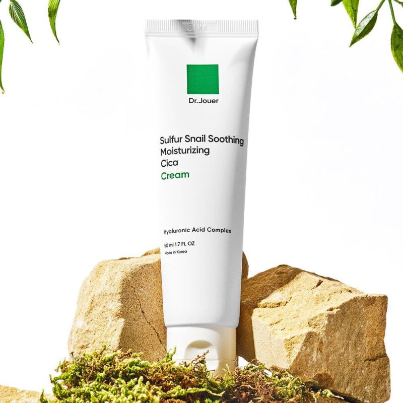 Dr. Jouer Sulfur Snail Soothing Moisturizing Cica Cream 50ml - EmpressKorea