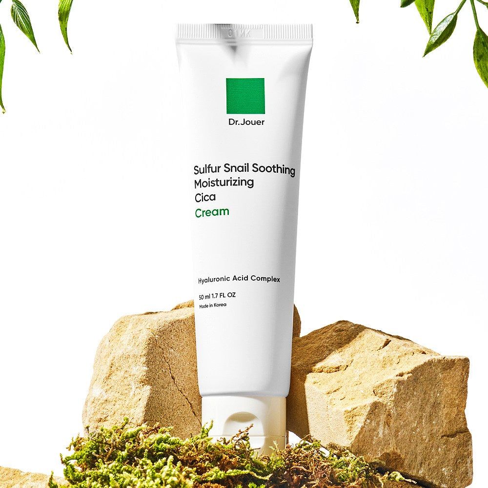 Dr. Jouer Sulfur Snail Soothing Moisturizing Cica Cream 50ml - EmpressKorea