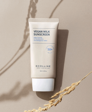 ECOLLINE Vegan Milk Sunscreen 50ml - EmpressKorea