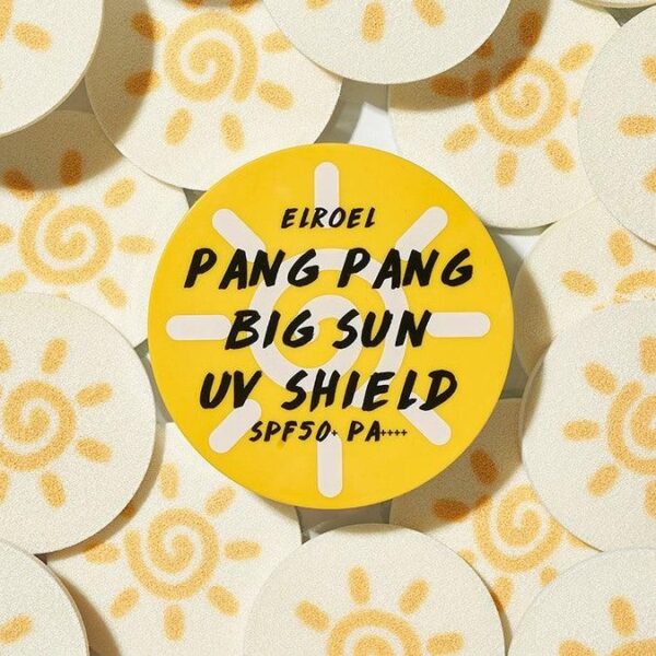ELROEL Pang Pang Big Sun Cushion UV Shield SPF 50+ PA++++ - EmpressKorea