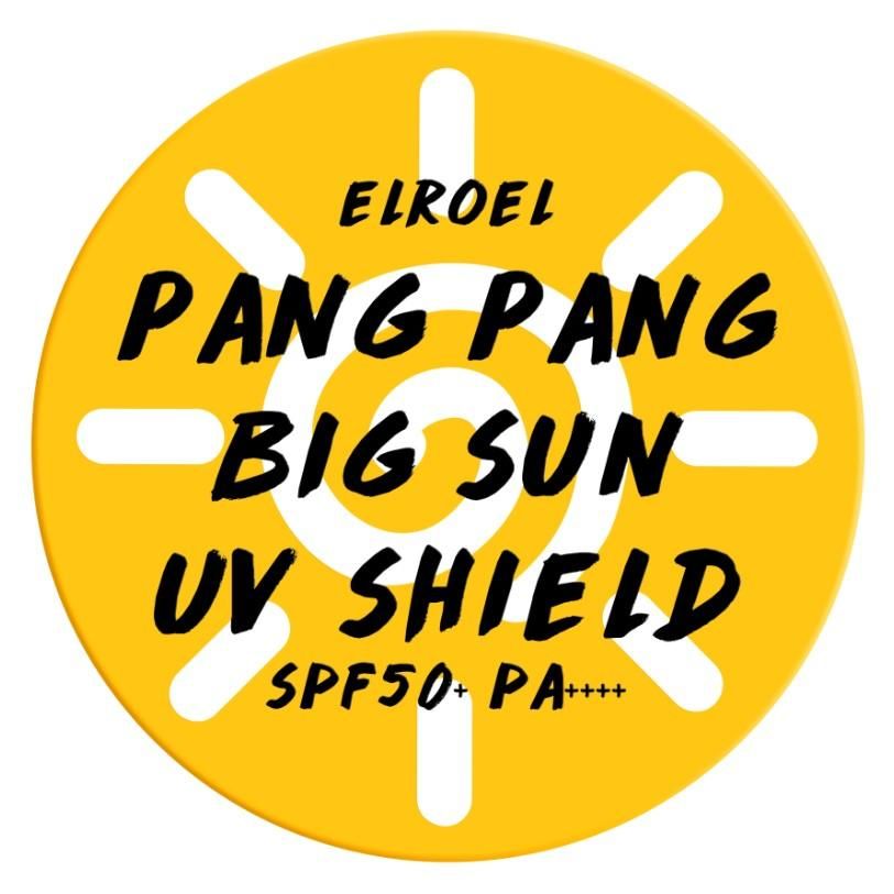 ELROEL Pang Pang Big Sun Cushion UV Shield SPF 50+ PA++++ - EmpressKorea