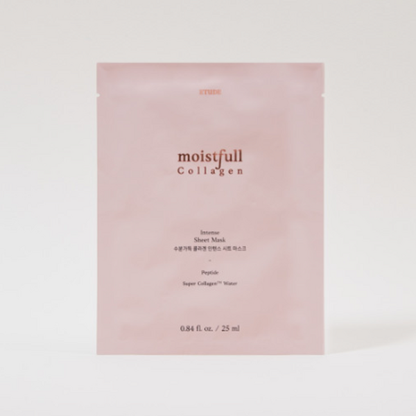 Etude Moisture-filled Collagen Intense Sheet Mask 25ml*10pack - EmpressKorea