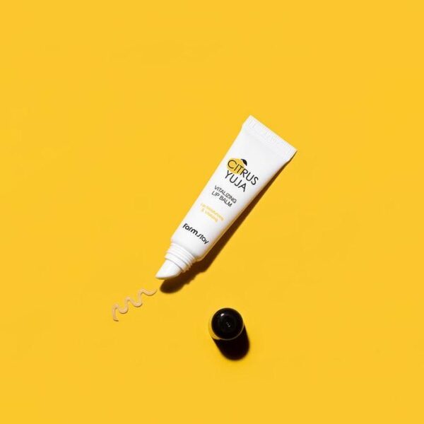 Farmstay Citrus Yuzu Vitalizing Lip Balm 10g - EmpressKorea