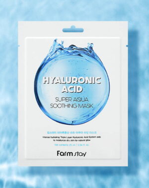Farmstay Hyaluronic Acid Super Aqua Soothing Mask 10sheets*25ml - EmpressKorea