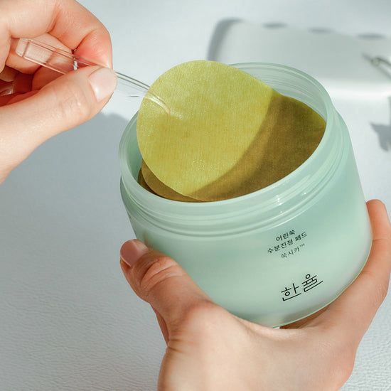 HANYUL Pure Artemisia Watery Calming Pads 170ml 60sheets - EmpressKorea