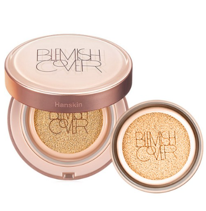 Hanskin Semi-Matte N21  Blemish Cover Conceal Cushion Foundation Original 11g + Refill 11g - EmpressKorea