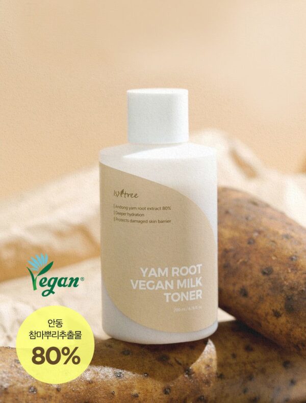 ISNTREE Yam Root Vegan Milk Toner 200ml - EmpressKorea