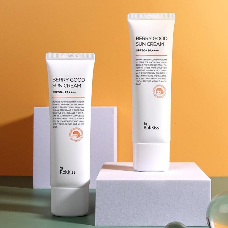 Rokkiss Berry Good Organic/Inorganic Sun Cream SPF50 PA++++ 50ml - EmpressKorea