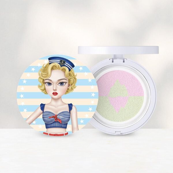 Iron Wall Woman Sun Cushion Season 3 Iron Wall Centella Glacier Family Sun Cushion - EmpressKorea