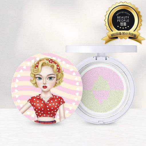 Iron Wall Woman Sun Cushion Season 3 Iron Wall Centella Glacier Family Sun Cushion - EmpressKorea