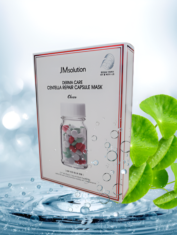 JM Solution Derma Care Centella Repair Capsule Mask Clear 10*30ml - EmpressKorea