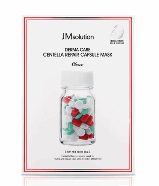 JM Solution Derma Care Centella Repair Capsule Mask Clear 10*30ml - EmpressKorea