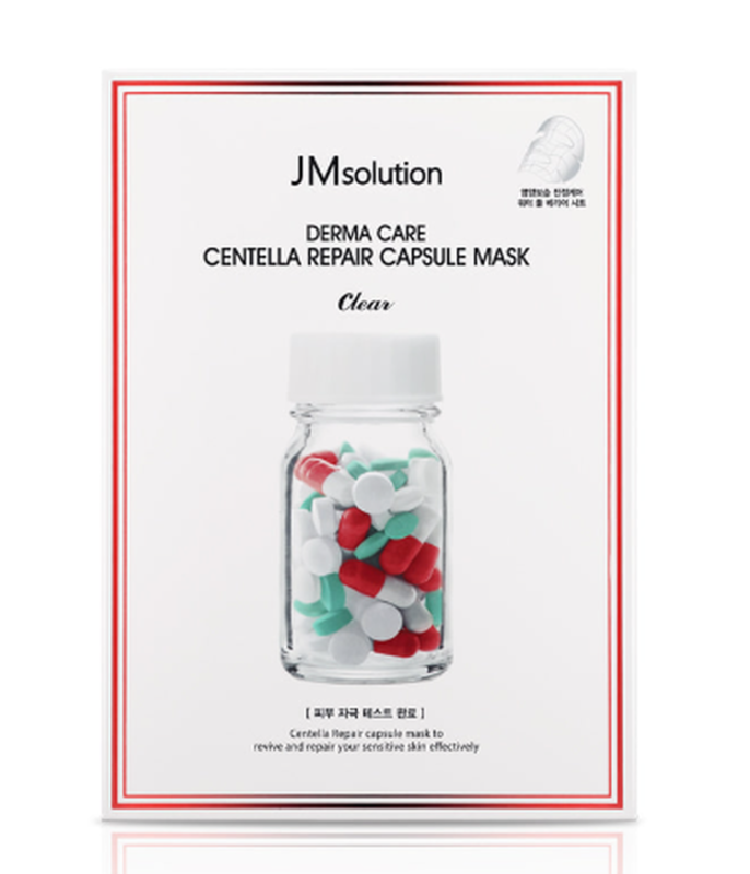 JM Solution Derma Care Centella Repair Capsule Mask Clear 10*30ml - EmpressKorea